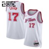 Dres Houston Rockets Tari Eason Nike 2025-26 City Edition Bijela Swingman - Dječji